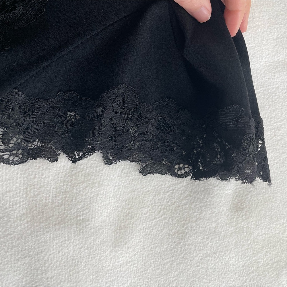 Rebecca Taylor top with lace accents, size 6 - Picture 4 of 4